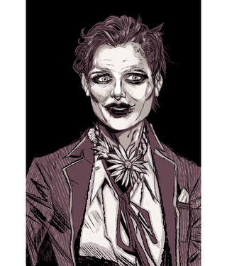 Illustration for article titled Artists Draw Celebrities As Gender-Swapped Versions Of DC Characters